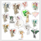  Stickers van de Fairies Assorbitant (Vel)