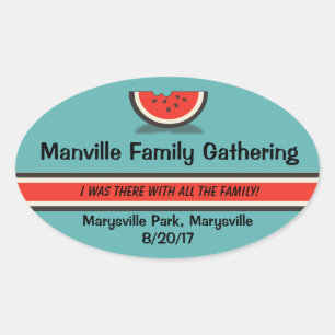 Stickers van de familie Watermeloen