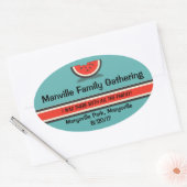 Stickers van de familie Watermeloen (Envelop)