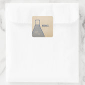 Stickers van de filmbeker blauw (Tas)