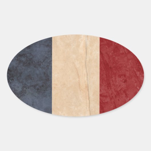 Stickers van de Franse vlag (Voorkant)