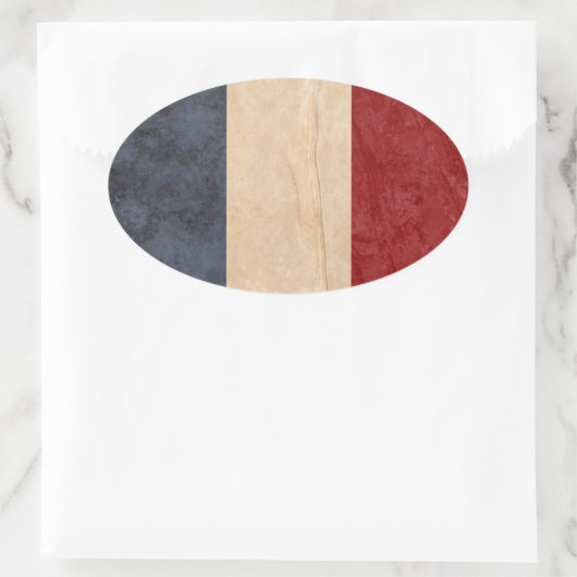 Stickers van de Franse vlag (Tas)