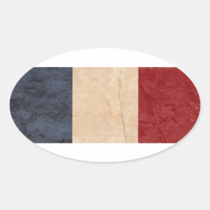Stickers van de Franse vlag