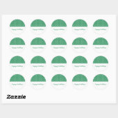 Stickers van de Green Sweet Polka Dot Holiday (Vel)