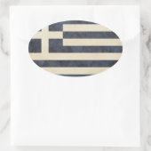 Stickers van de Griekse vlag (Tas)