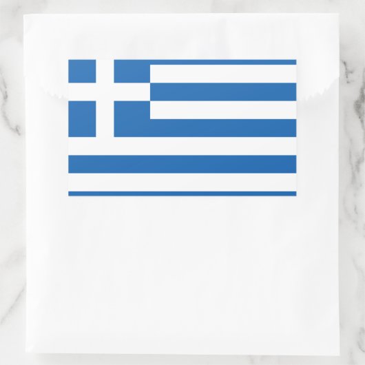 Stickers van de Griekse vlag * Ελλάδα (Tas)