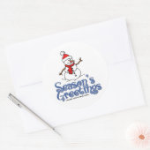 Stickers van de groeten van het seizoen (Envelop)