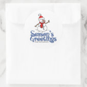 Stickers van de groeten van het seizoen (Tas)