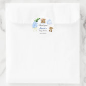 Stickers van de kattenblauw onder de douche (Tas)