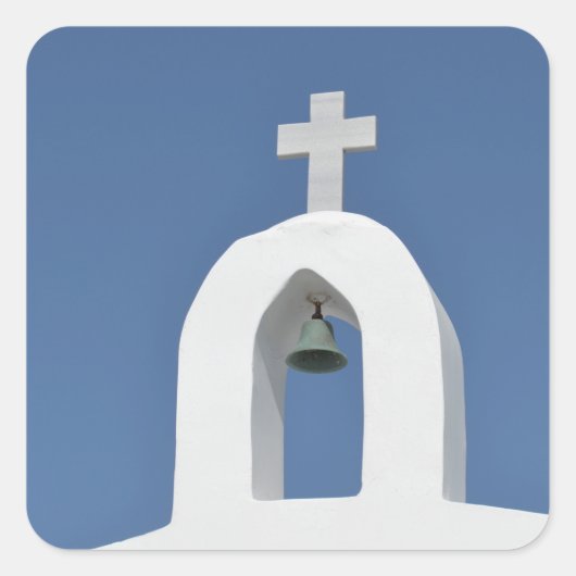 Stickers van de kerk van Santorini (Voorkant)