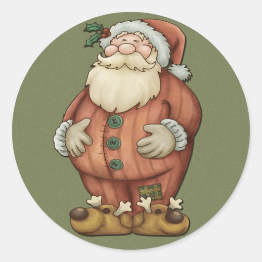 Stickers van de kerstman (Voorkant)