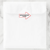 Stickers van de klachtenafdeling (Tas)