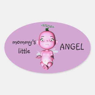 STICKERS VAN DE KLEINE ENGEL VAN MAMA