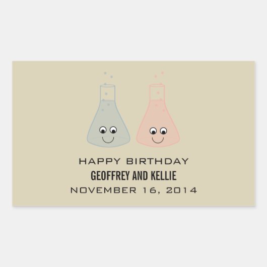 Stickers van de Kute Chemistry (Voorkant)