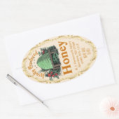 Stickers van de lokale Antiek honingpot van Beehiv (Envelop)