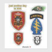 Stickers van de MAC-V-SOG van de speciale strijdkr (Vel)