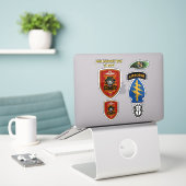 Stickers van de MAC-V-SOG van de speciale strijdkr (Laptop op bureau)
