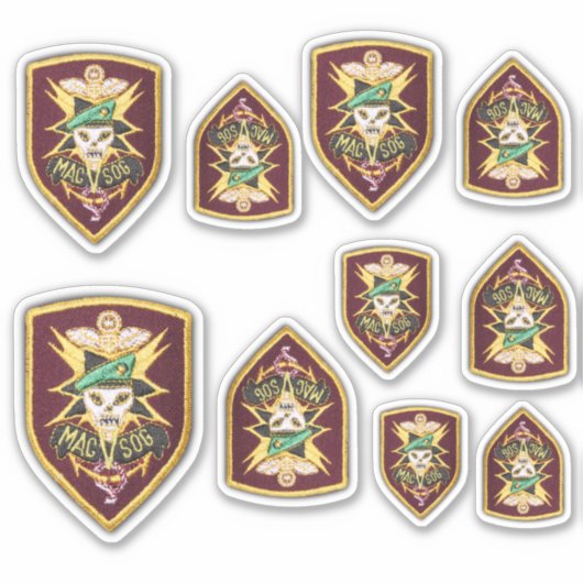 Stickers van de MAC-V-SOG van de speciale strijdkr (Voorkant)