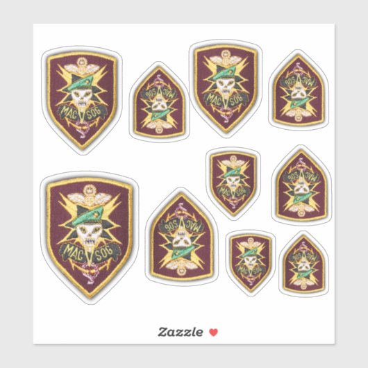 Stickers van de MAC-V-SOG van de speciale strijdkr (Vel)