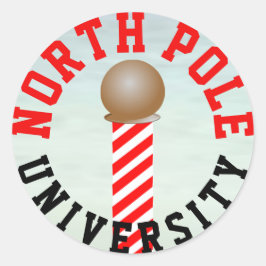 Stickers van de North Pole University