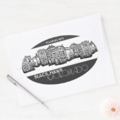 Stickers van de oude stad Black Hawk Colorado (Envelop)
