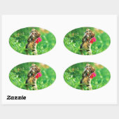 Stickers van de Ovale Keukenvorm (Vel)