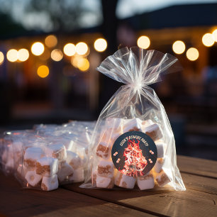 Stickers van de partij Rustic Bonfire en Marshmall