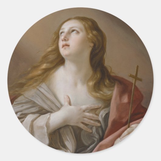 stickers van de "Penitent Magdalene" (Voorkant)