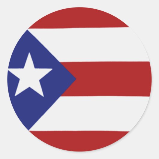 Stickers van de Puerto Ricaanse vlag (Voorkant)