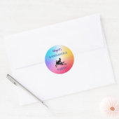 Stickers van de Rainbow Stars van Gymnastics Party (Envelop)