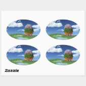 Stickers van de seizoenboom (Vel)