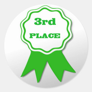 Stickers van de Teacher's Green Ribbon Award