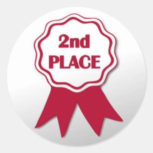 Stickers van de Teacher's Red Ribbon Award