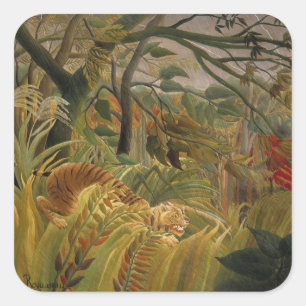 Stickers van de tijger van Rousseau