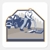 Stickers van de trekduif (Voorkant)