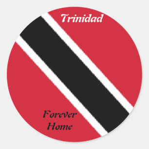 Stickers van de Trinidad-vlag