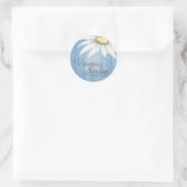 Stickers van de whisky Wood Daisy Custom Wedding (Tas)