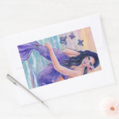 Stickers van de zeemeervis van Maevat door Renee (Envelop)