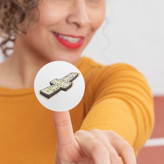 Stickers van Dominos Game