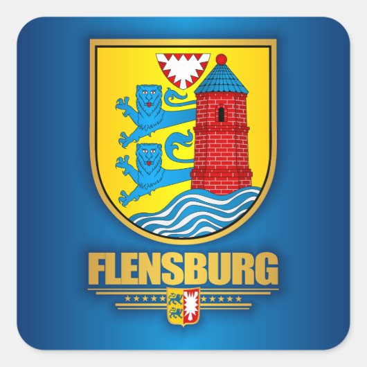 stickers van "Flensburg" (Voorkant)