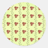 Stickers van Floral Stripes (Voorkant)