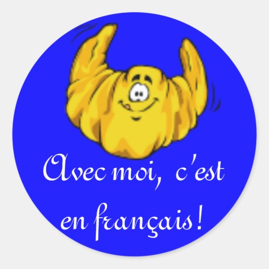 Stickers van Franse klasse (Voorkant)