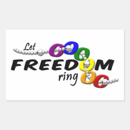 Stickers van Freedom Rings