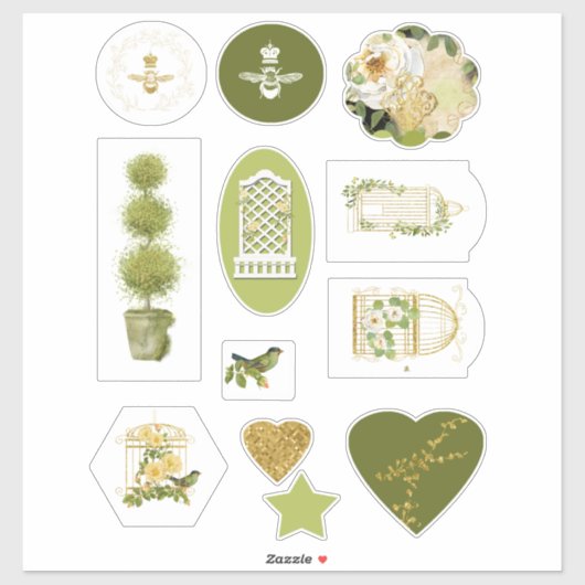 Stickers van Gardener (Vel)