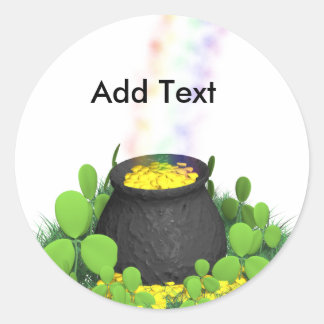 Stickers van Gold Saint Patty