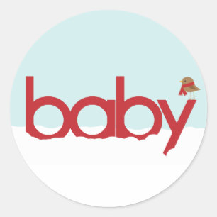 Stickers van het Baby shower