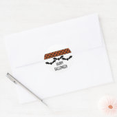 Stickers van het centrum van Glam Bats Halloween (Envelop)