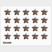 Stickers van het meer Sunset - set of 20 (Vel)