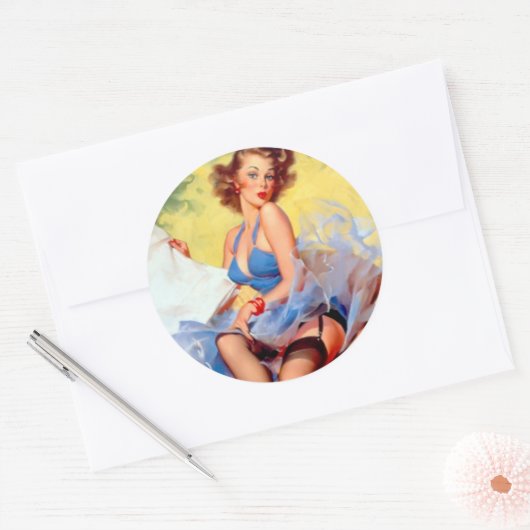  Stickers van het Meisje (Envelop)