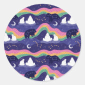 Stickers van het noordelijk licht (Voorkant)